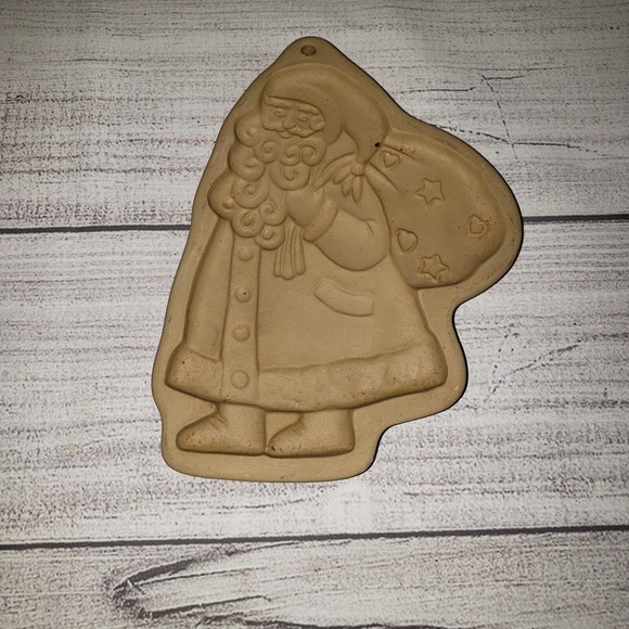 Brown Bag Other - Vintage Brown Bag Cookie Art Santa Claus Cookie Mold 1989 Hill Design Christmas
